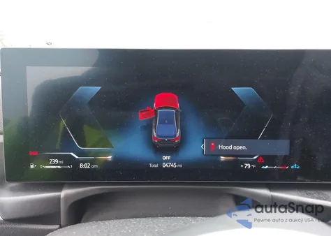 2025 BMW 4 Series Gran Coupe 430I z USA, uszkodzony, nr VIN WBA23FB04SFT94132